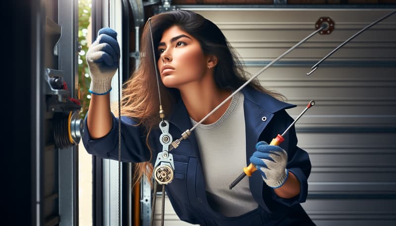 Garage Door Cable Repair in Westminster