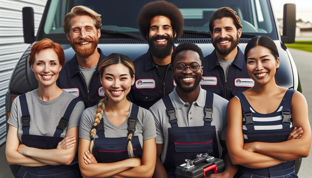 Our team at B & B Garage Door Repair